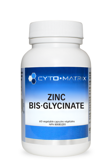 Zinc Bis-Glycinate – 25mg Full Chelate 60 v-caps