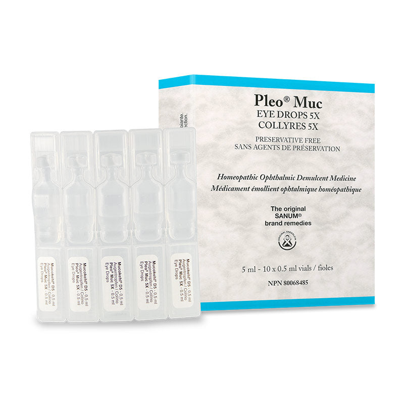 Pleo-MUC (Mucokehl) Eye Drops (10 Single Vials)