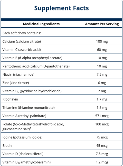 MetaKids™ Multi Soft Chew (Grape)