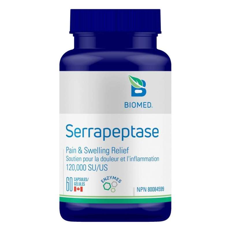 Serrapeptase 120,000 SU 60 caps
