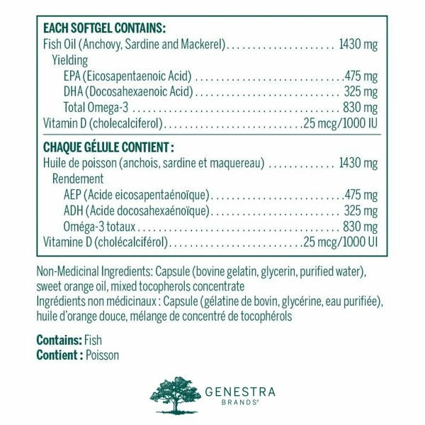 SUPER EFA FORTE CAPSULES + D