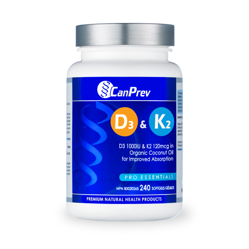 D3 & K2 – Organic Coconut Oil